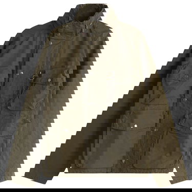 Parka Barbour Men's Heritage+ Westmorland Showerproof Jacket, Size Large Zelena | MSP0135GN71, 1