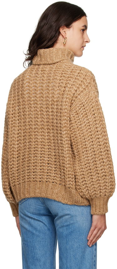 Pleteni pulover Anine Bing ANINE BING Iris Turtleneck Sweater Rjava | A-09-1116-250, 2