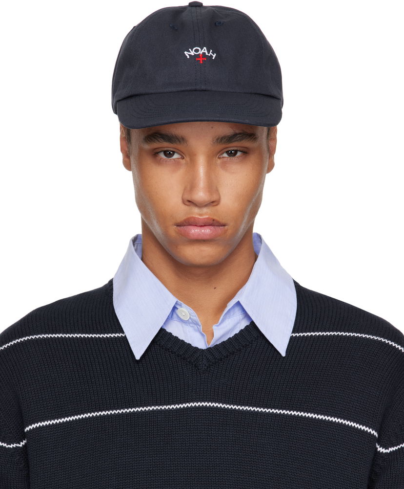Kapa Noah Noah Classic Core Logo 6-Panel Cap Mornarica | H1NOAHNVY