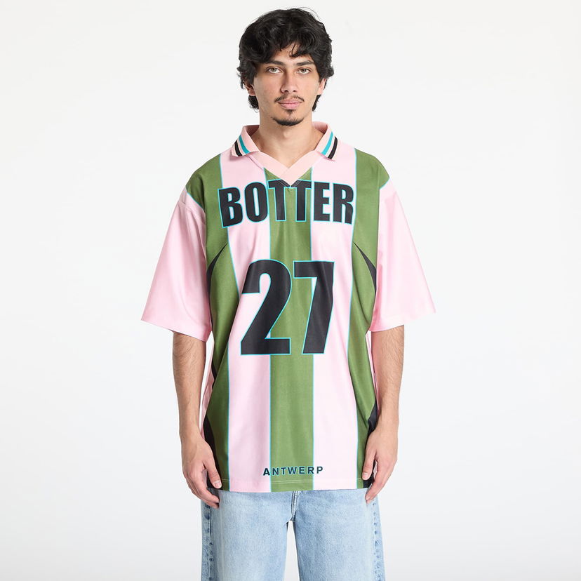 Dres Reebok Reebok x Botter LTD Reverse Soccer T-Shirt Roza | RMGB008C99JER0013052