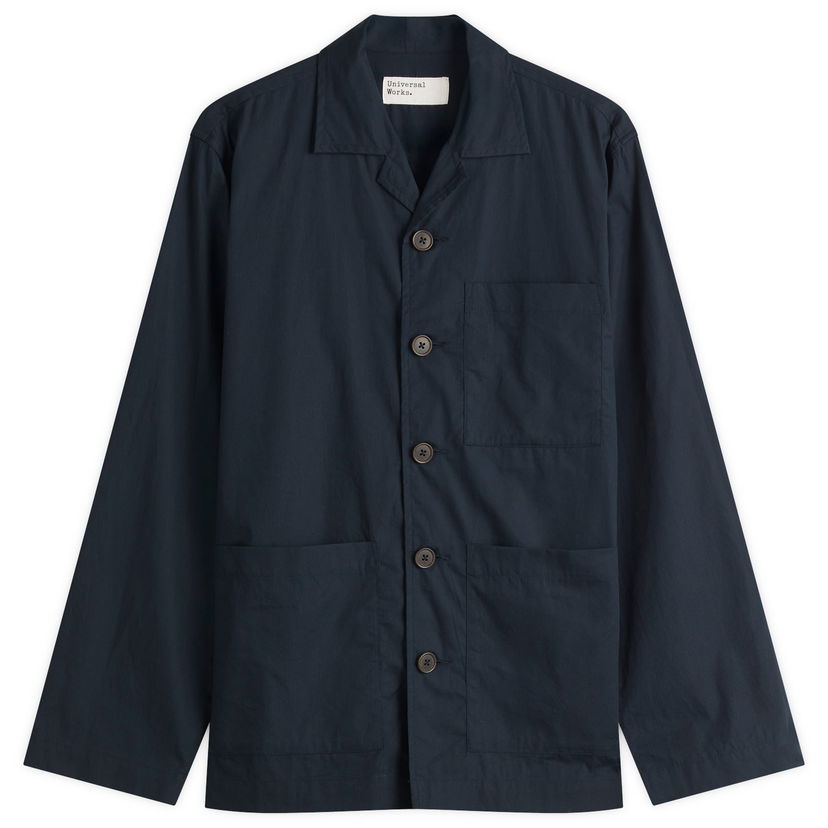 Jakna Universal Works Broad Cloth Cancun Jacket, Size Large Mornarica | P32002-NVY