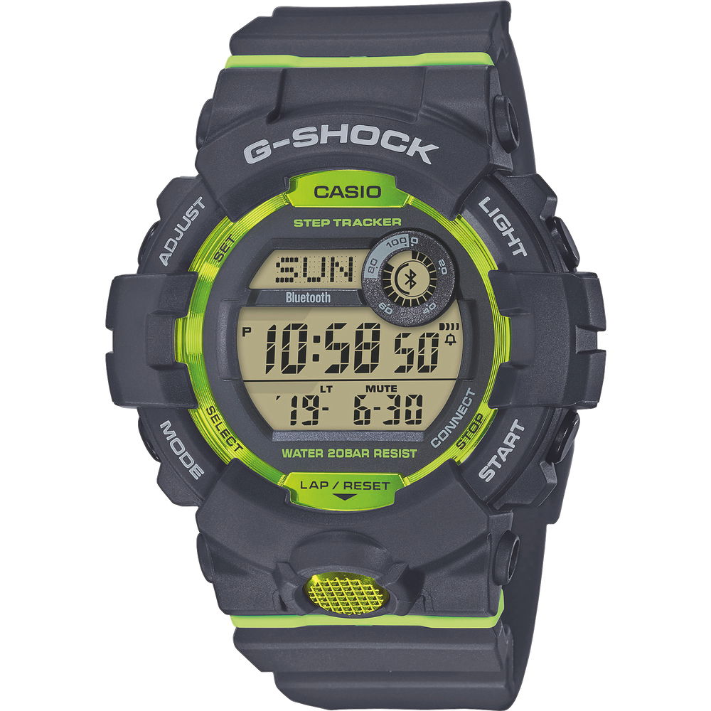 Ure CASIO G-Shock Zelena | GBD-800-8ER, 0