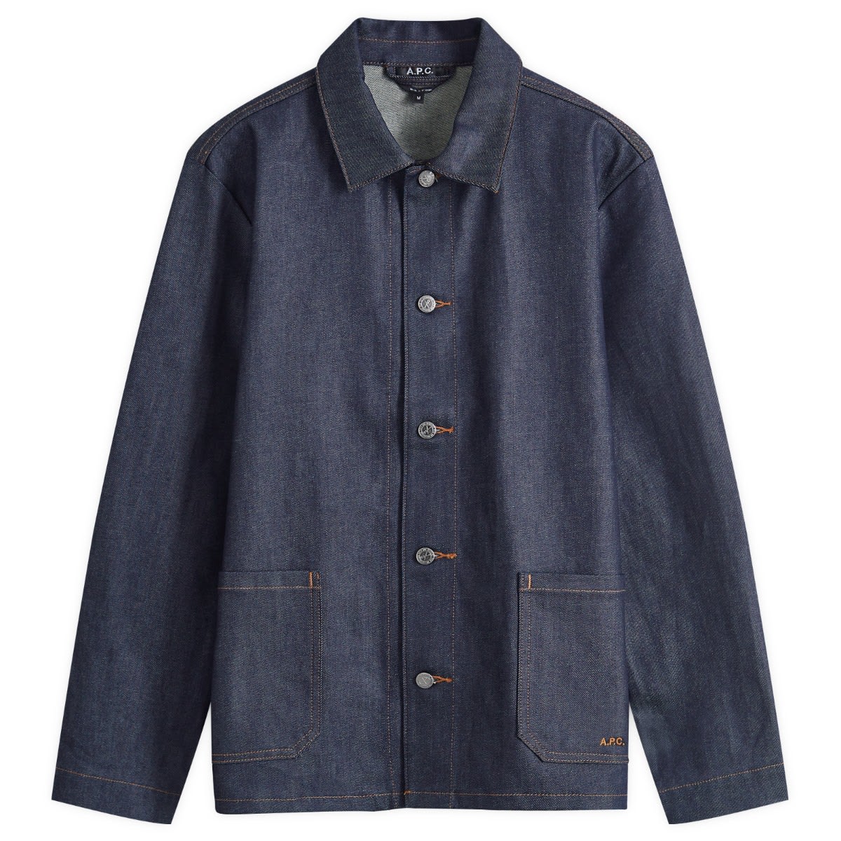 Jakna A.P.C. Kerlouan Denim Jacket Modra | COZZI-H03205-IAI, 0