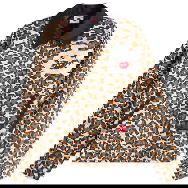 Bomber jakna BBC IceCream ICECREAM Work Jacket Leopard Print Rjava | IC25174-LPR, 0