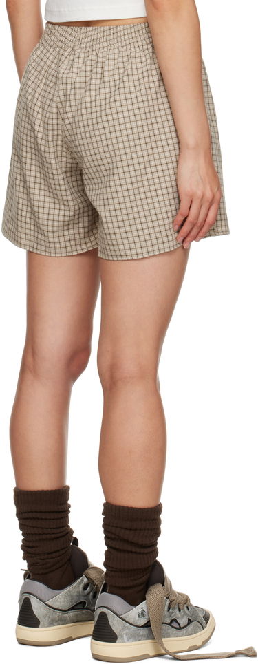 Boksarice ERL Plaid Boxers Bež | ERL09UW10, 3