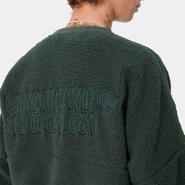 Pulover Carhartt WIP Fleece Sweatshirt Zelena | I033991_9, 2