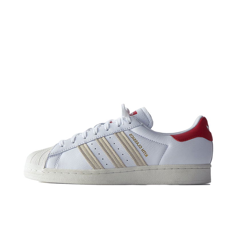 Superge in čevlji adidas Originals Superstar Kith Classics White Red Bela | GY2543