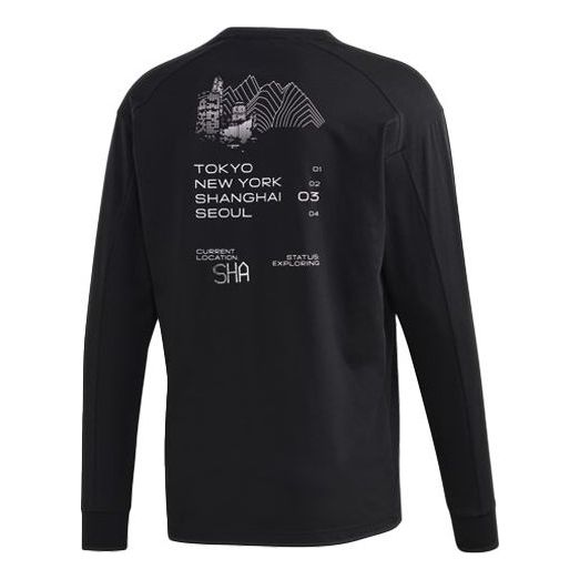 Majica adidas Performance Terrex Explore Mountain to Street Longsleeve Črna | GM3580