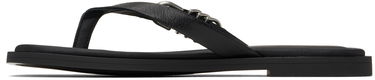 Nega čevljev rag & bone Rag & Bone Gia Leather Thong Sandals Črna | WFF25SF1003LE03, 2