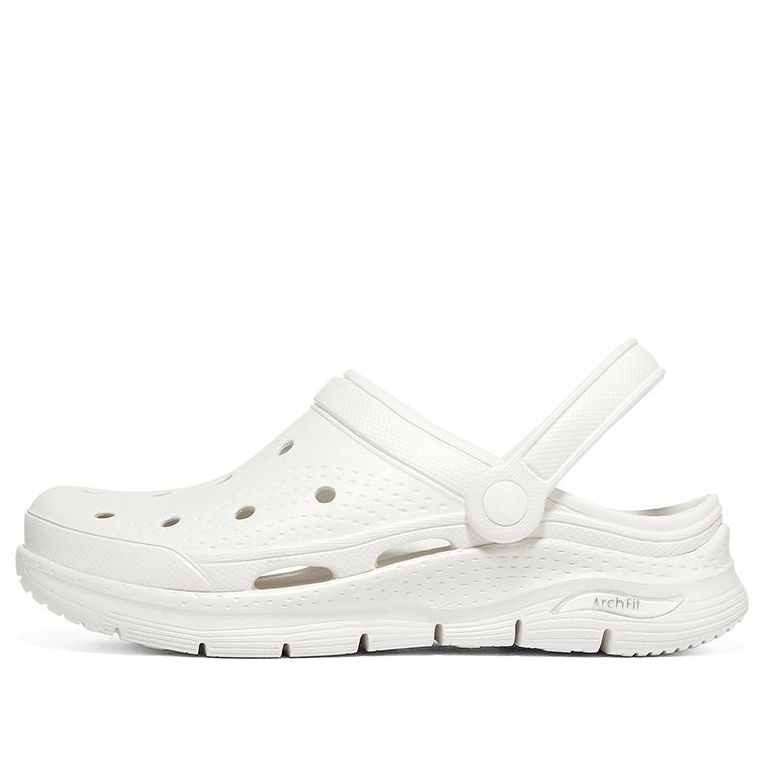 Superge in čevlji Skechers Arch Fit 'Its A Fit' Clogs Bela | 111385-WHT, 0