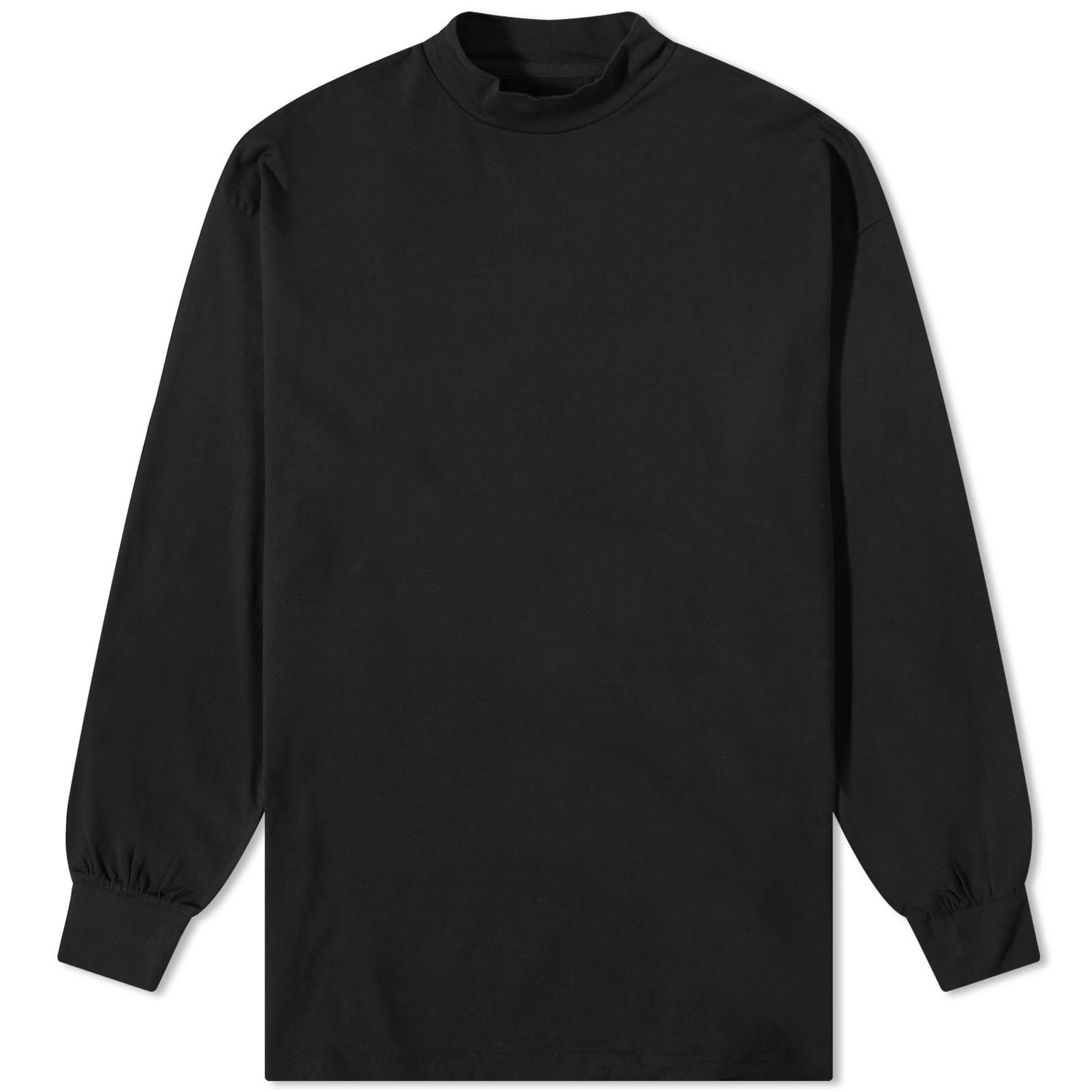 Majica Y-3 Core Logo Mock Neck Tee Črna | H44787, 0