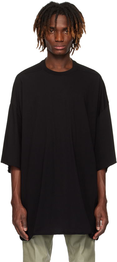 Majica Rick Owens Rick Owens Hollywood Tommy T-Shirt Črna | RU01E5283 JA, 0