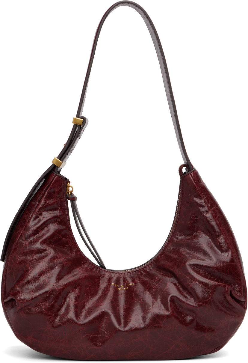 Torba za čez ramo rag & bone Rag & Bone Hudson Shoulder Bag Bordo | LE101002