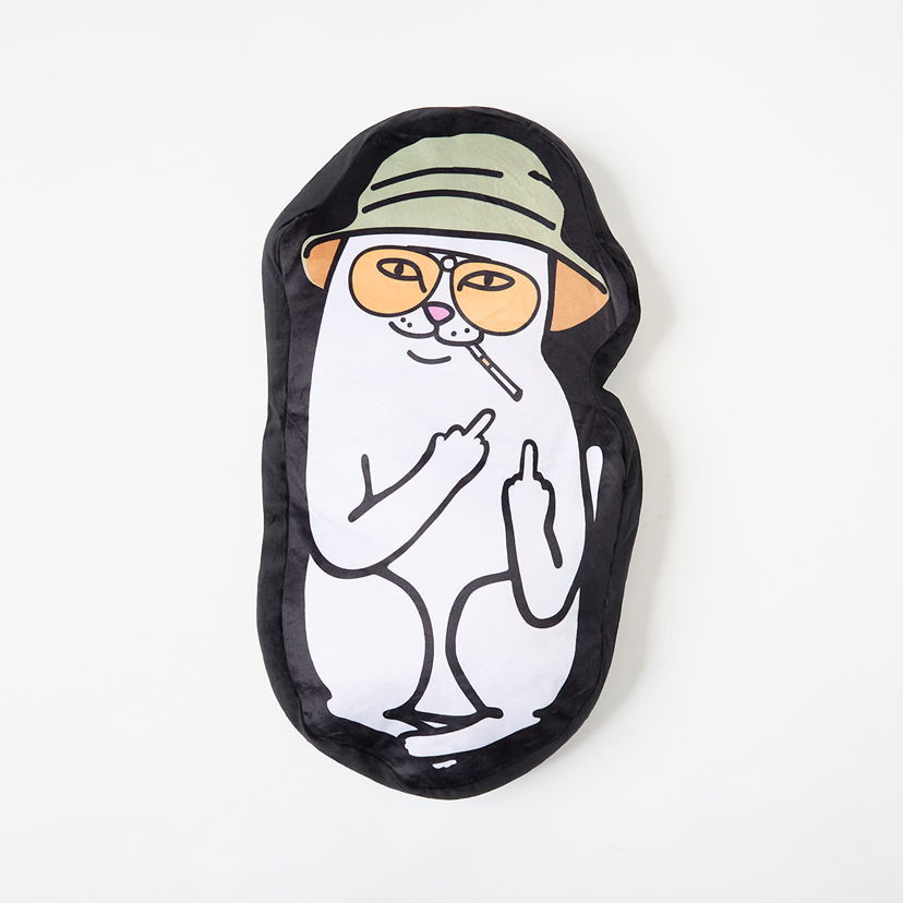 Home decor RIPNDIP RIPNDIP Nermal S Thompson Pillow Črna | RNDFALL25178