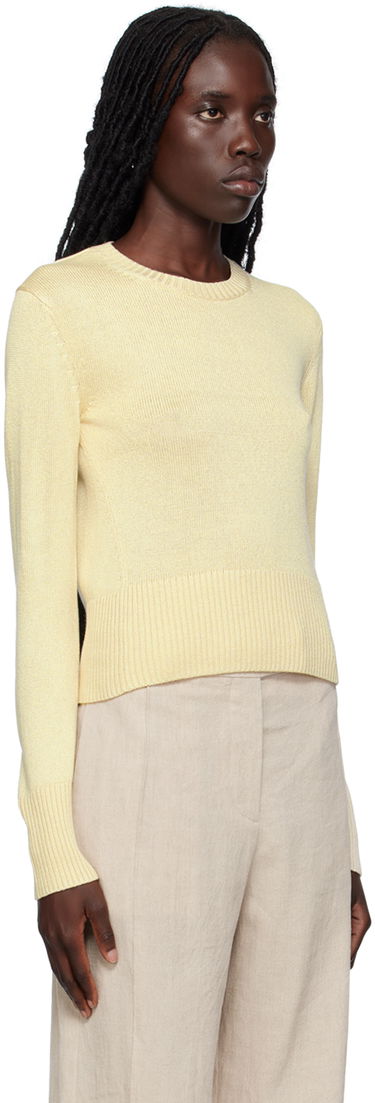 Pleteni pulover TOTEME TOTEME Crewneck Knit Sweater Rumena | 233-5151-342, 1