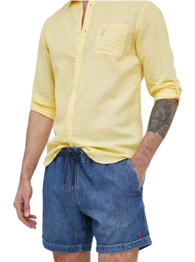 Kratke hlače Polo by Ralph Lauren Denim Shorts Mornarica | 710798269