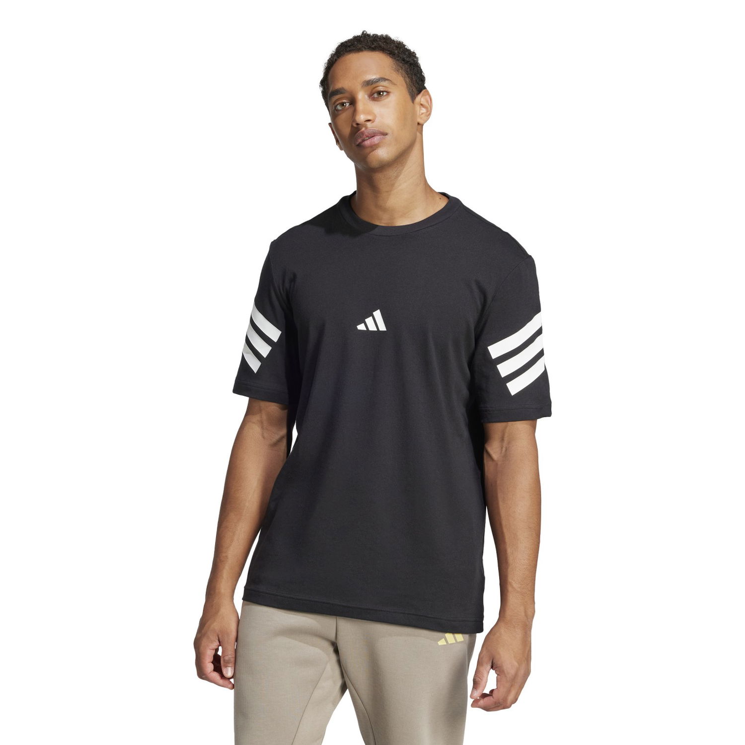Majica adidas Performance FI 3-Stripes Regular Fit T-Shirt Črna | JD4877, 1