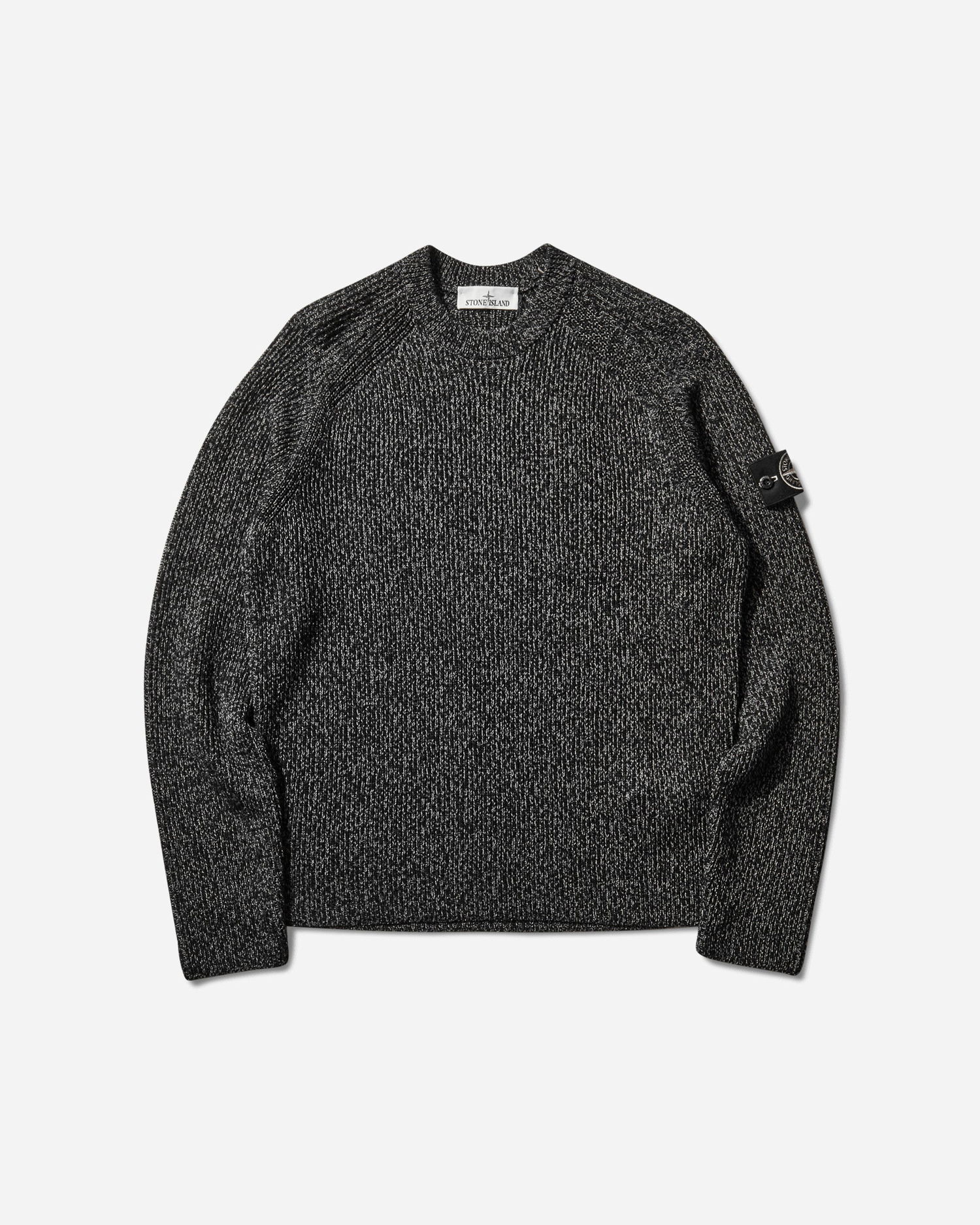 Pleteni pulover Stone Island Knit Reflective Sweater Črna | K2S15-5100026-S00L3 V0M29, 1