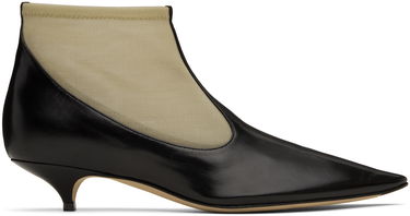 Oblačila The Row The Row Mesh Kitten Heel Ankle Boots Črna | F1581-SL1W20, 0