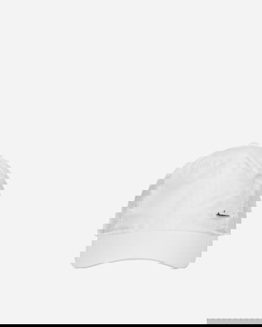 Kapa Nike Dri-FIT Club Unstructured Metal Swoosh Bela | FB5372-100, 2