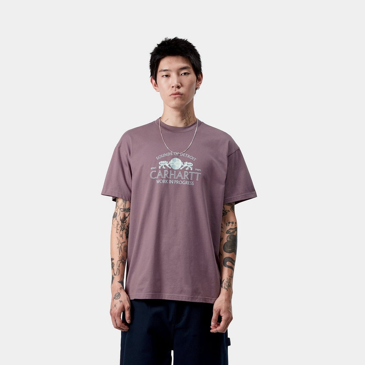 Majica Carhartt WIP Carhartt WIP Gatecrasher T-Shirt Lila | I035481_14, 0