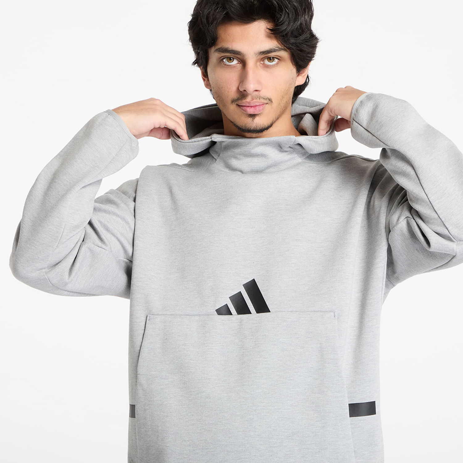 Pulover adidas Performance Z.N.E. Hoodie Siva | JE3070, 1
