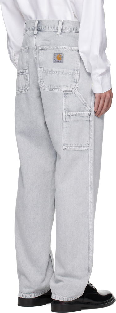 Kavbojke Carhartt WIP Carhartt WIP Single Knee Jeans Siva | I035826, 2