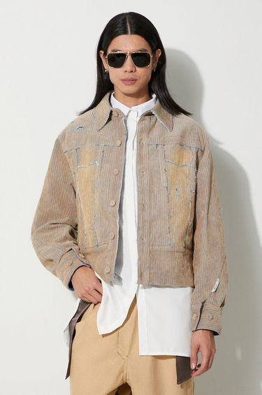 Jakna ADER ERROR Corduroy Trucker Jacket Bež | BMADFWJK1603, 0