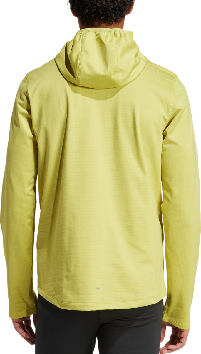 Pulover adidas Originals Own the Run Hoodie Rumena | jw9654, 1