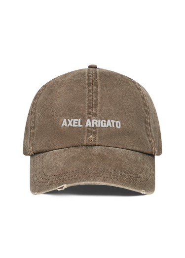 Kapa AXEL ARIGATO Distressed Logo Cap Rjava | X0101012, 1