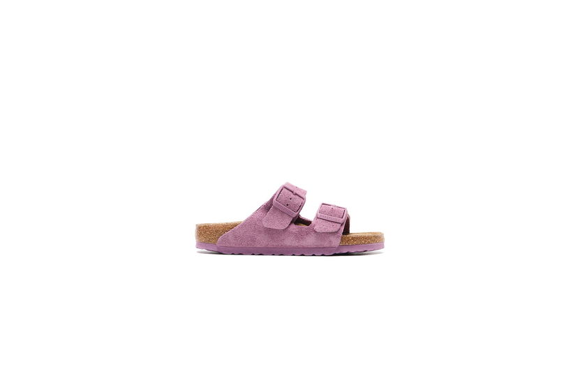 Superge in čevlji Birkenstock Birkenstock Arizona Narrow Fit Sandals Lila | 1030636