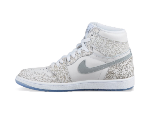 Omejena izdaja Jordan Air Jordan 1 Retro High OG "Laser" Bela | 705289-100