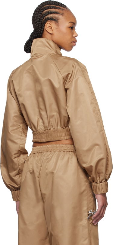 Trenirka Area AREA Crystal Trim Track Jacket Rjava | FW24AWOU0028FA01, 2