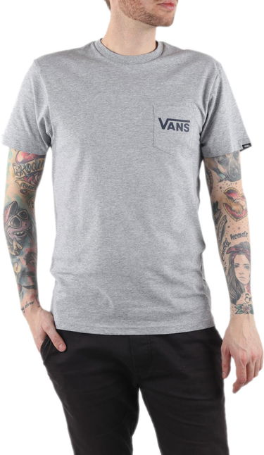 Majica Vans Men's T-Shirt With Pocket Siva | vn0a2yqvkoo1, 0