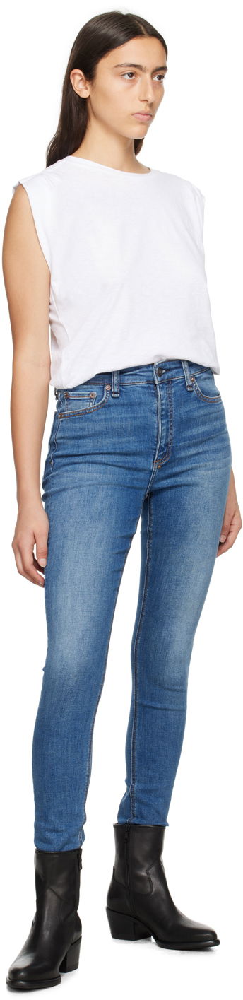 Majica brez rokavov rag & bone Rag & Bone 'The Slub' Women's Tank Top Bela | WCC23FT018CH18, 3