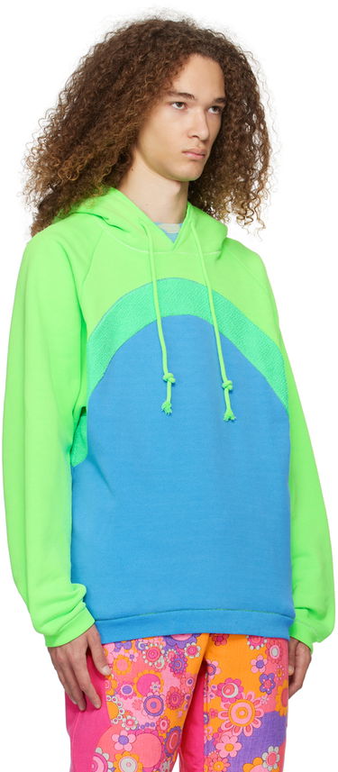 Pulover ERL Rainbow Colorblock Hoodie Večbarvna | ERL07T023, 1