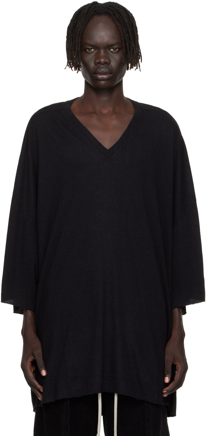 Majica Rick Owens Rick Owens Concordians V Tommy T-Shirt Črna | RU02E1279 JR