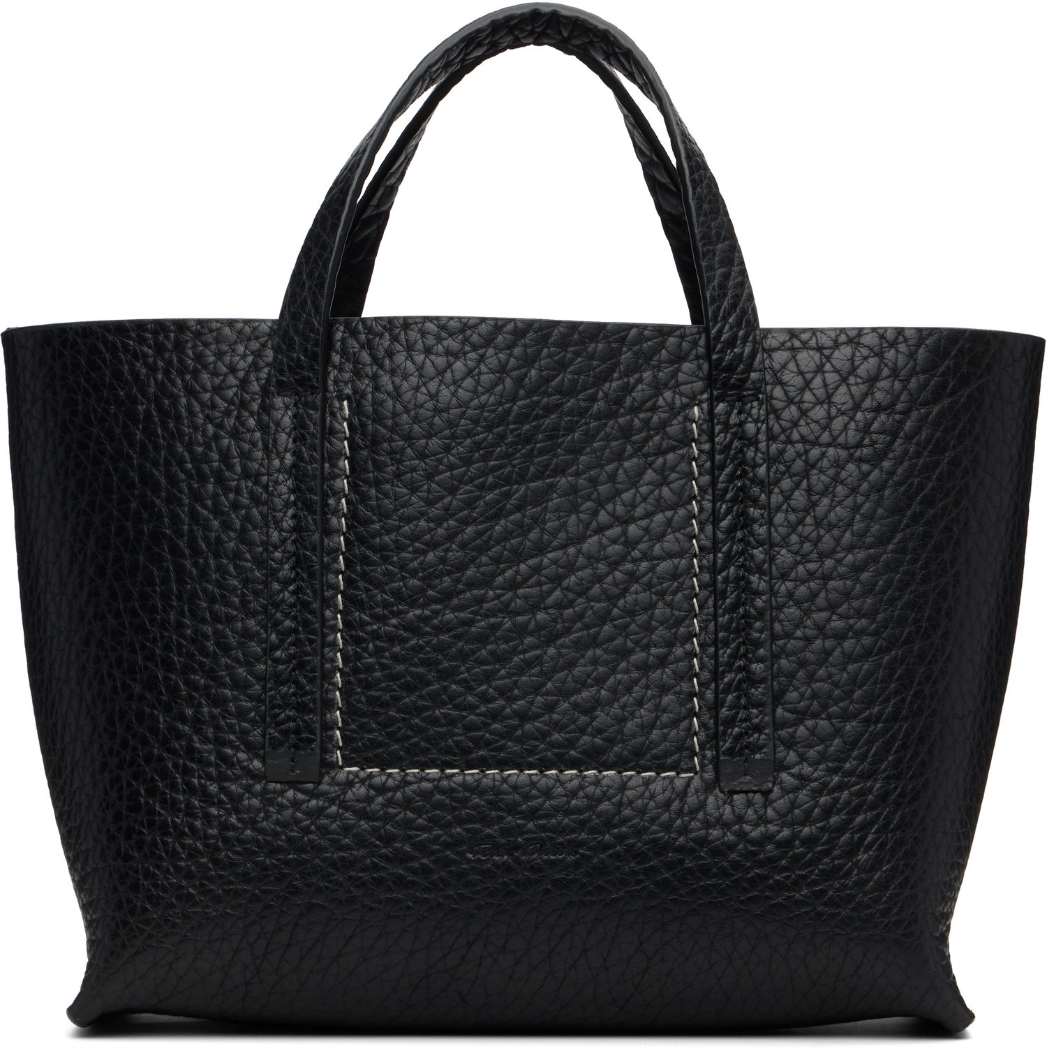 Tote bag Rick Owens Rick Owens Concordians Mini Shopper Tote Črna | RA02E0764 LBT, 0