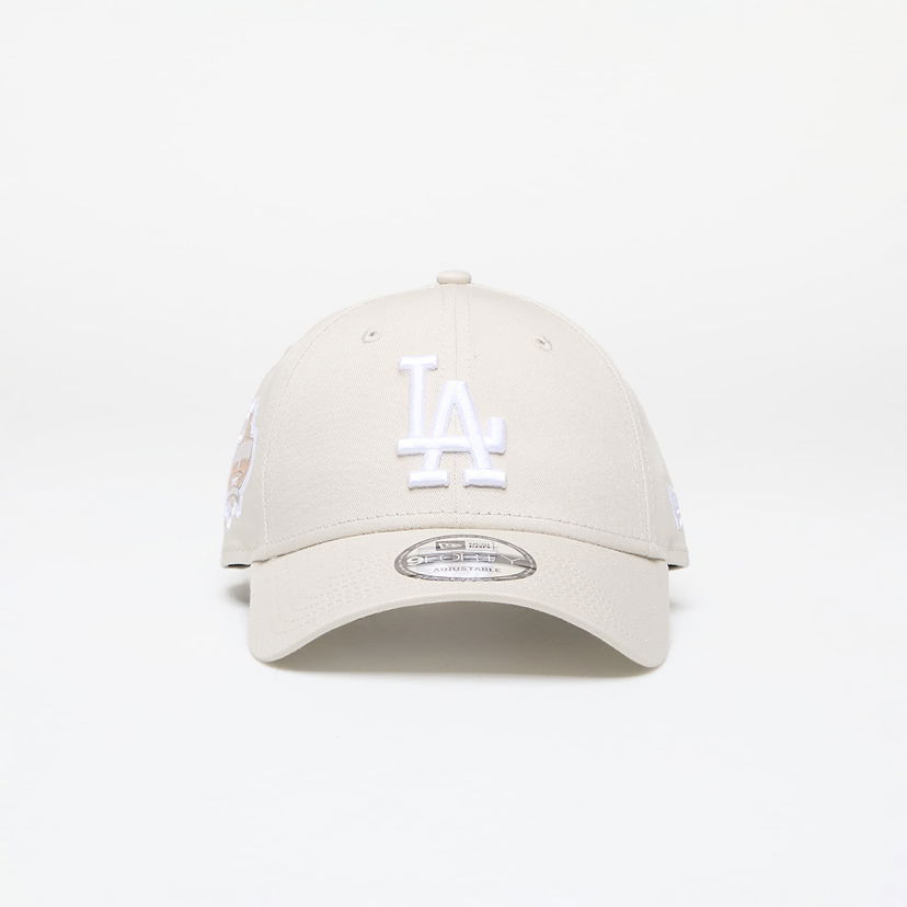 Kapa New Era Los Angeles Dodgers MLB Side Patch 9FORTY Adjustable Cap Bež | 60435129