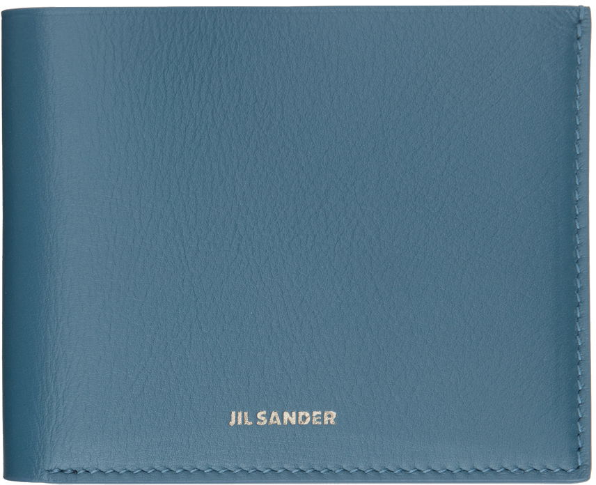 Denarnica Jil Sander Pocket Wallet Modra | J25UI0001_P6489, 0