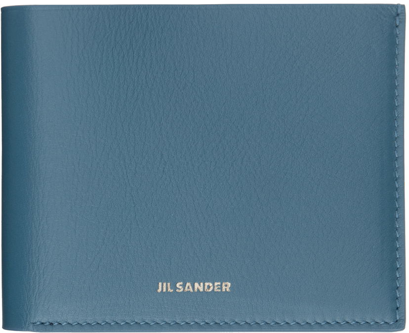 Denarnica Jil Sander Pocket Wallet Modra | J25UI0001_P6489