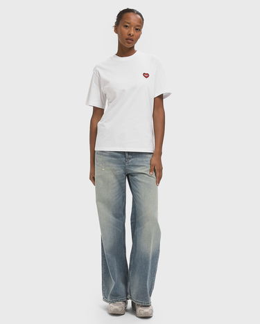 Majica Carhartt WIP Short Sleeve Heart Patch T-Shirt Bela | I032318-1WZ.XX, 1