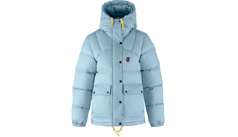 Puhovka FJÄLLRÄVEN Expedition Down Lite Hooded Puffer Jacket Modra | F89995-514