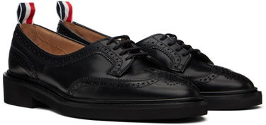 Srajce Thom Browne Thom Browne Low Throat Wingtip Derbys Črna | FFC005C-L0043, 3