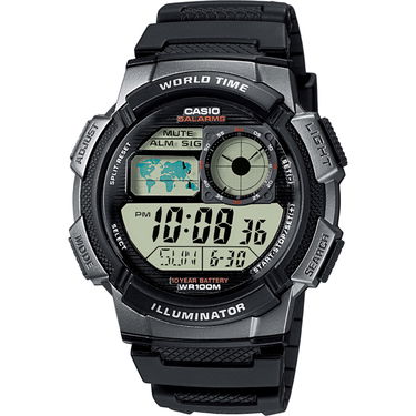 Ure CASIO Collection Črna | AE-1000W-1BVEF, 0