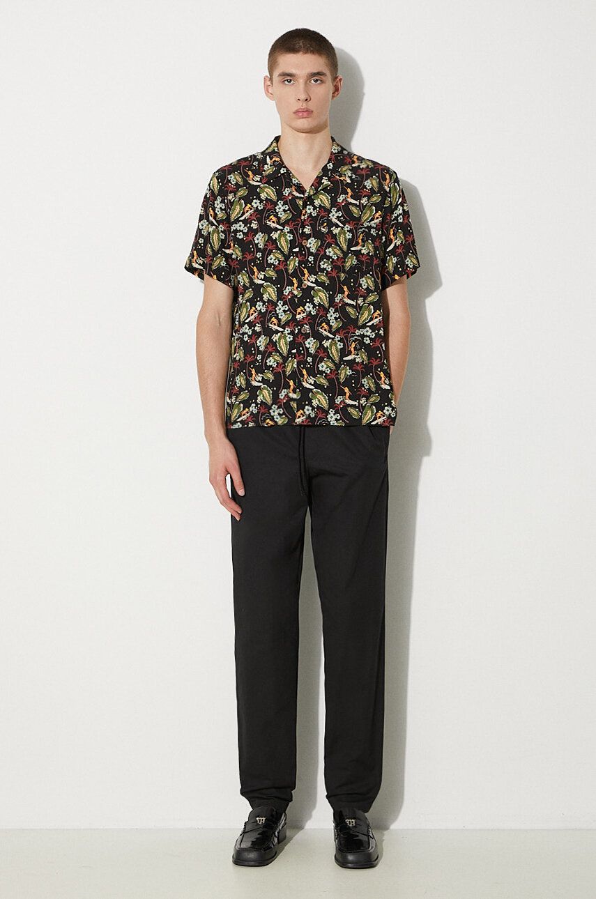 Hlače A.P.C. Simple Cotton Pants Črna | COERD.H08354, 1