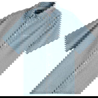 Srajce thisisneverthat Thisisneverthat Washed Denim Short Sleeve Shirt, Size Small Modra | TNCO0DSHTS01-WABL, 1