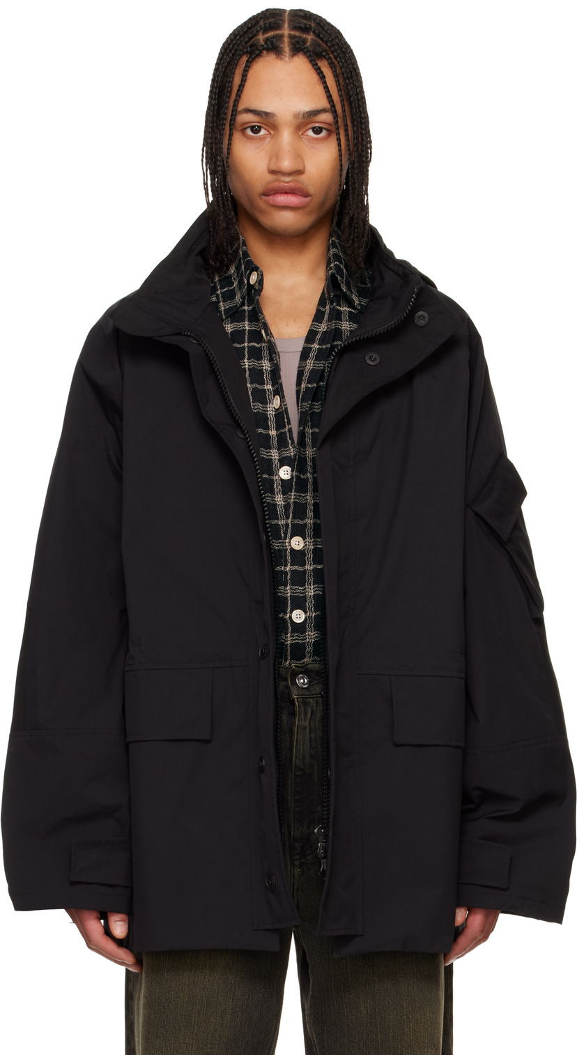 Parka OUR LEGACY Our Legacy Horizon Technical Jacket Črna | M2251HSB