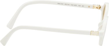 Sončna očala Miu Miu Miu Miu Miu Regard Sunglasses Bela | 0MU 04ZS 8056597989268, 1