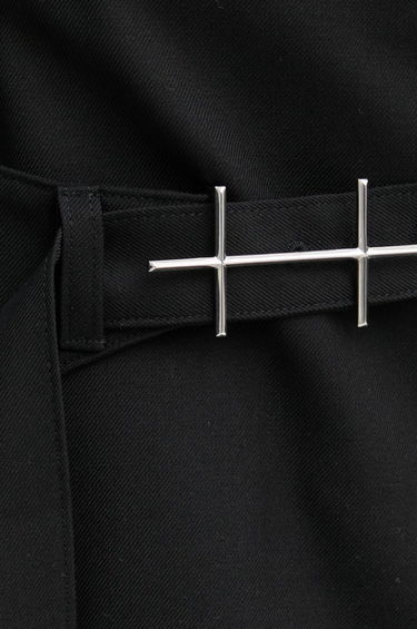 Krila HELIOT EMIL Wool Blend Mini Skirt with Belt Črna | AW24.W.12.041.BLK01, 3